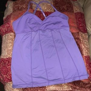 Lululemon cross cross tank top